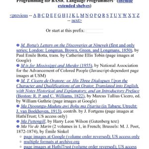 Books,Online Books Page List