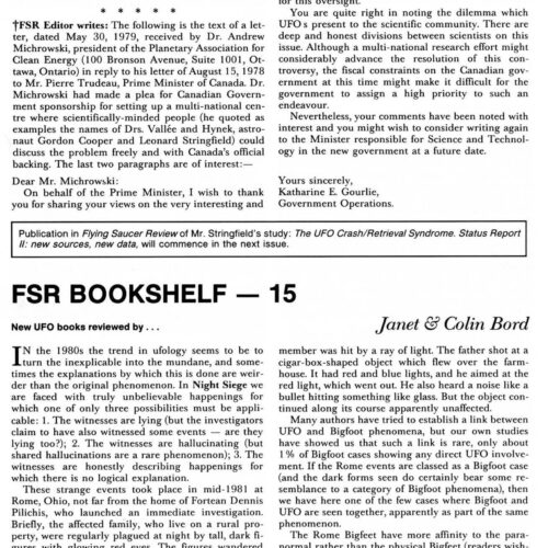 Bord,Abduction 1978,W.J.Herrmann,South Carolina,FSR82V28N1 - Imagen 1