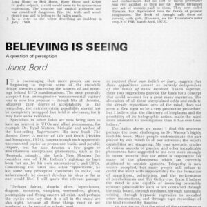 Bord,Believiing is Seeing,FSR74V20N6