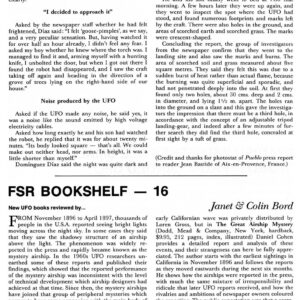 Bord,UFO 1981 burns a woman,England,FSR82V28N2