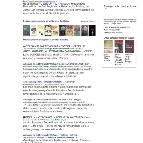 Borges-Ocampo-Bioy,Antologia de la literatura fantastica-2 - Imagen 1