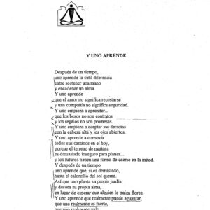 Borges,Y uno aprende