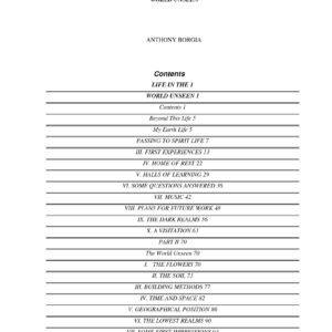 Borgia,Anthony,Life in the world unseen
