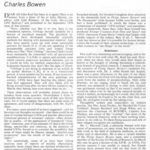 Bowen,Keel and Thorny Topic,FSR70V16N6