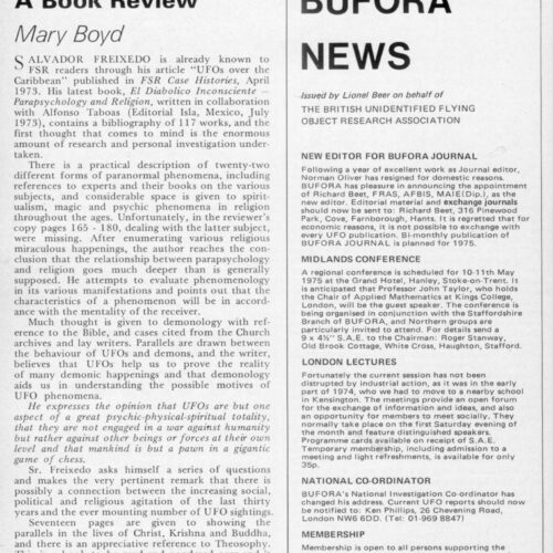 Boyd,Freixedo,UFOs and Demonology,FSR74V20N4 - Imagen 1