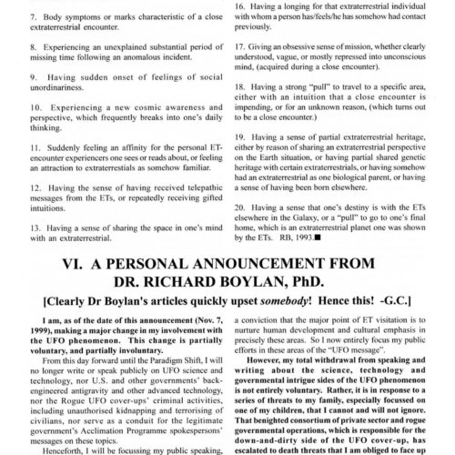 Boylan,Threats to Ufologists,FSR2001V46N1 - Imagen 1