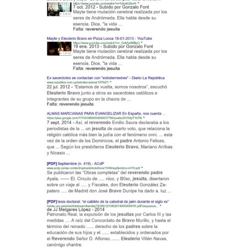 Bravo,Eleuterio,Contacto E.T.,Chile - Imagen 1