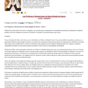 Brigida de Suecia,Revelaciones