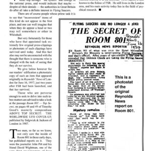 British Official UFO Studies,1957,FSR1994V39N2