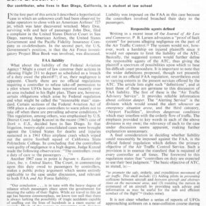Brobeck,UFOs and Plane Crashes,FSR69V15N1