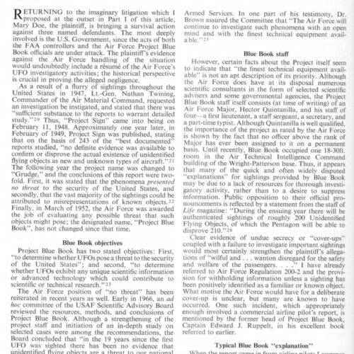 Brobeck,UFOs and USAF-2,FSR68V14N6 - Imagen 1