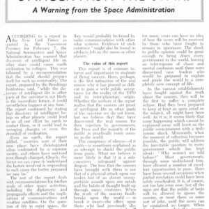 Brookings Report,Danger Stars,FSR61V7N3