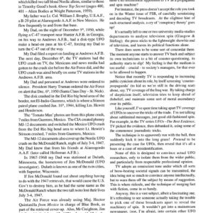 Brophy,2 Blond Nordic Aliens killed in UFO Crash1947,July3-4,McDonald Ranch,N.M.,FSR2003V48N2