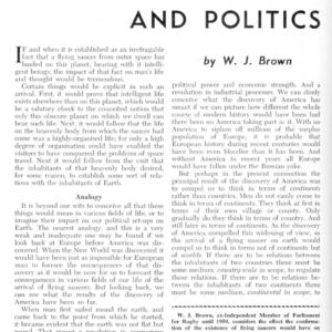 Brown,Flying Saucers and Politics,FSR-55V1N4
