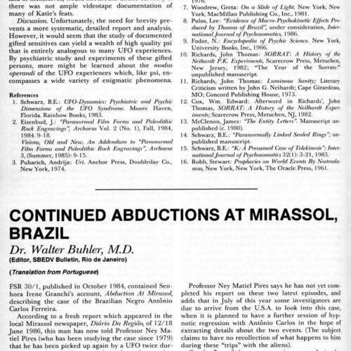 Buhler,Abduction 1979,A.C.Ferreira,Mirassol,Brazil-2,FSR86V31N6 - Imagen 1