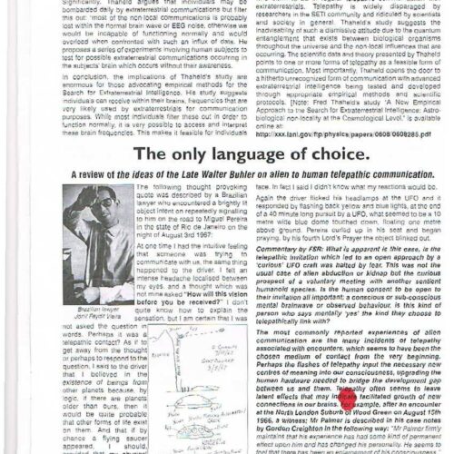 Buhler,Human telepathic communications,FSR2007V52N3 - Imagen 1