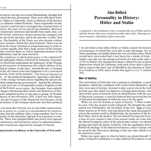 Bullock,Hitler and Stalin,Personality in History - Imagen 1