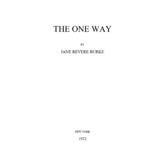 Burke,The One Way