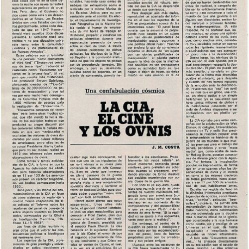 CIA,Cine y OVNIs,Triunfo,18-03-78 - Imagen 1