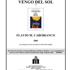 Cabobianco,Flavio M.,Vengo del Sol