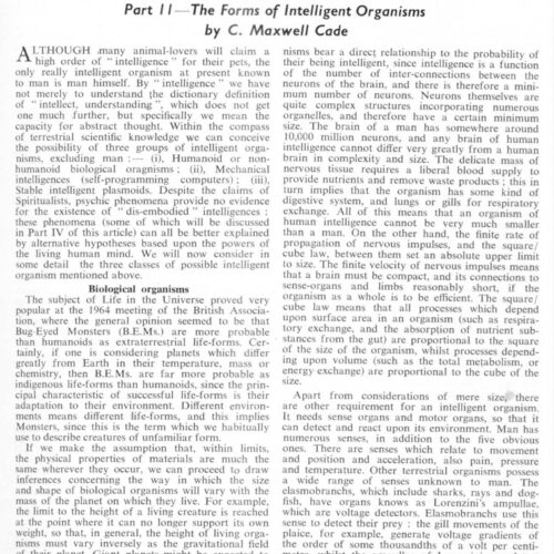 Cade,Alien Intelligences,etc.,FSR67V13N3 - Imagen 1