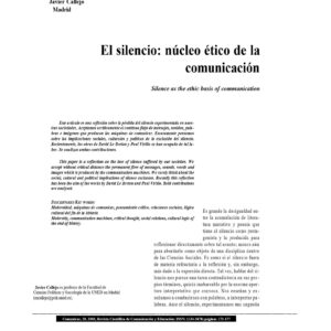 Callejo,Javier,El silencio