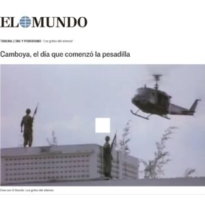Camboya, el dia en que comenzo la pesadilla,Javier Espinosa