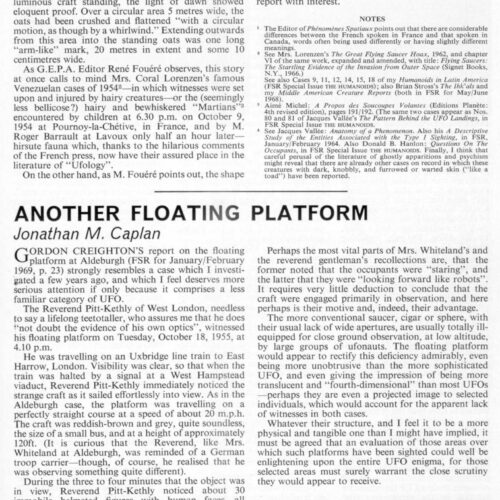 Caplan,Humanoids 1955,London,FSR69V15N3 - Imagen 1