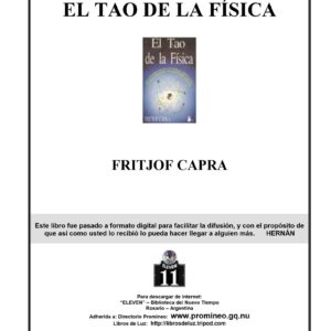 Capra,El Tao de la Fisica
