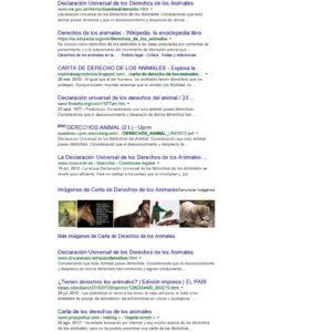 Carta de Derechos de los Animales