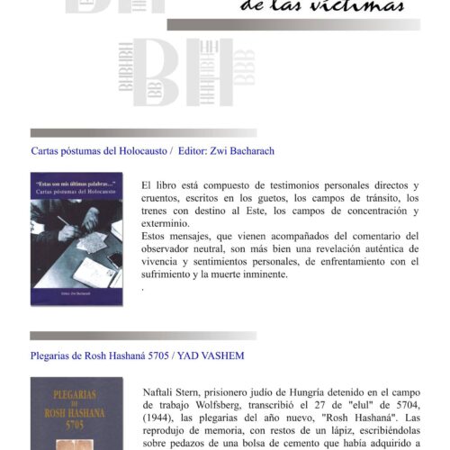 Cartas postumas del Holocausto - Imagen 1