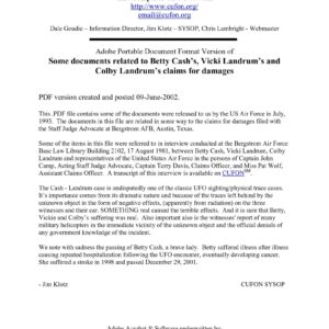 Cash-Landrum UFO Case 1980,Helicopters-1