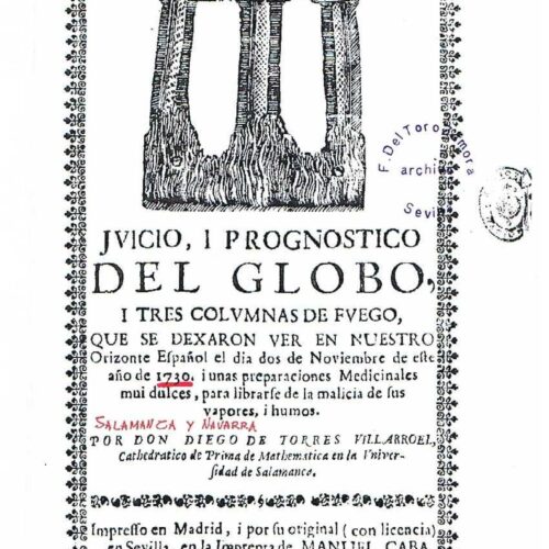 Caso OVNI 1730,Salamanca,D.Torres Villarroel - Imagen 1