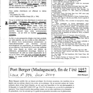 Caso OVNI 1952,Madagascar
