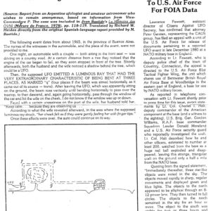 Caso OVNI 1965,Argentina
