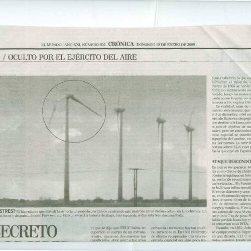 Caso OVNI 1965,esferas metalicas-1 - Imagen 1
