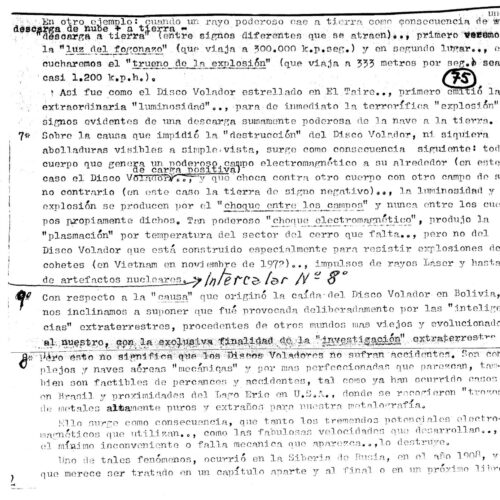 Caso OVNI 1978,Bolivia-13 - Imagen 1
