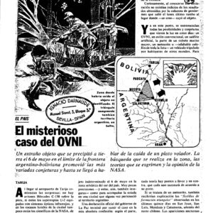 Caso OVNI 1978,Bolivia-8