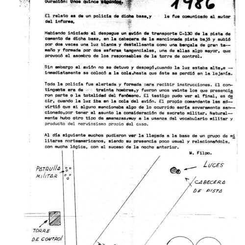 Caso OVNI 1986,Sevilla - Imagen 1