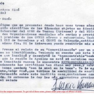 Caso OVNI Submarino 1969,Palomares-4