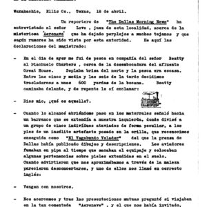 Casos OVNI 1896-97,USA-2