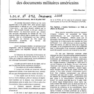 Casos OVNI 1947,Gildas Bourdais