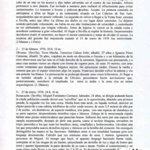 Casos OVNI 1970,Sevilla,M.Filpo