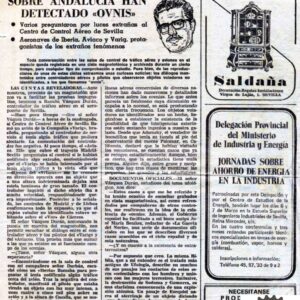 Casos OVNI 1977,OlivaresyGuillena,Sevilla