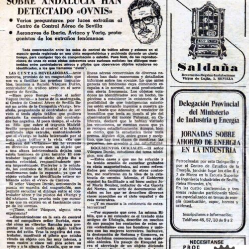 Casos OVNI 1977,OlivaresyGuillena,Sevilla - Imagen 1