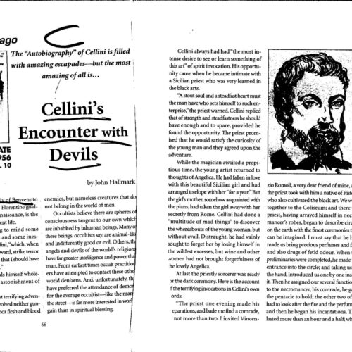 Cellini,Benvenuto,Contact with devils - Imagen 1