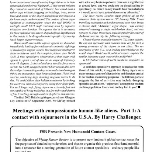 Challenger,Alien contacts 2001,Washington State,FSR2003V48N4 - Imagen 1