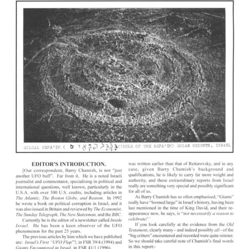 Chamish,Crop Circles 1993,Israel,FSR1999V44N4 - Imagen 1