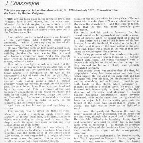 Chasseigne,Humanoids 1954,France,FSR75V21N2 - Imagen 1