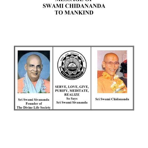 Chidananda,Message to mankind - Imagen 1